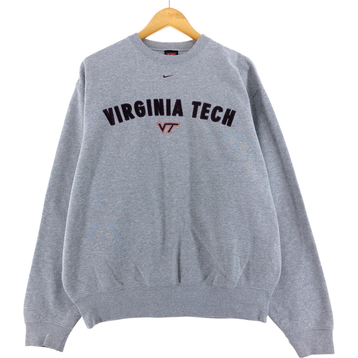 古着 ナイキ NIKE TEAM カレッジスウェットシャツ トレーナー メンズM相当/eaa501493