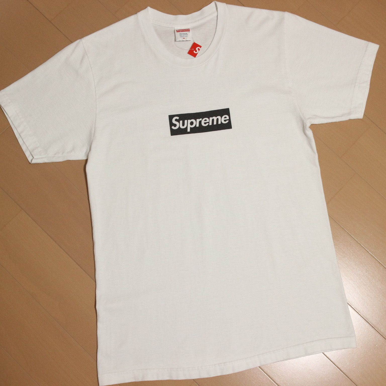 Supreme Paris Box Logo Tee "White"