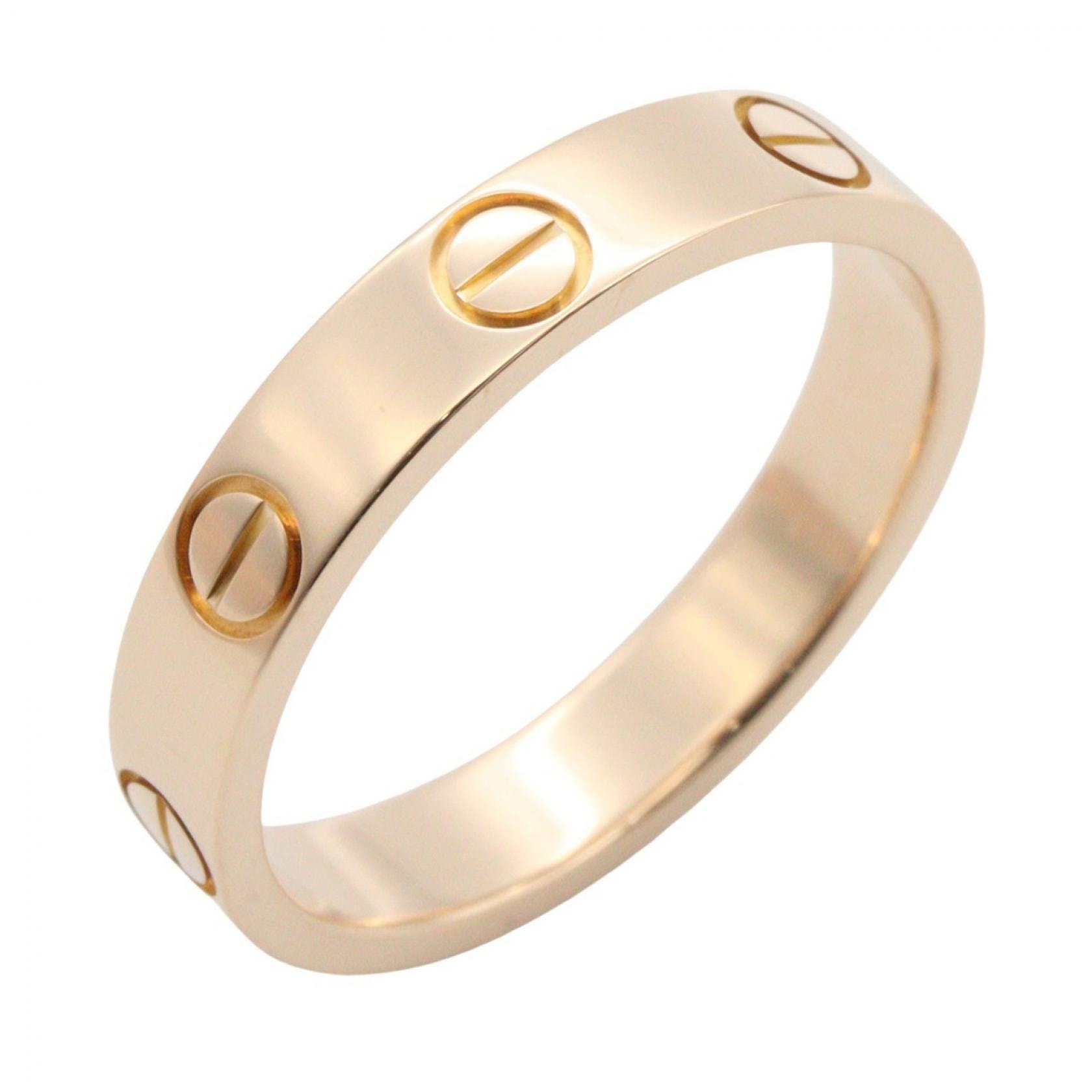 カルティエ CARTIER ミニラブリング リング・指輪 ジュエリー K18PG(ピンクゴールド) メンズ レディース ゴールド系 B4085200 【中古】