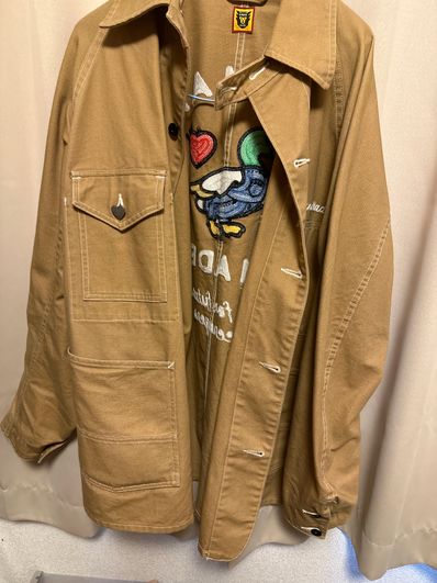 HUMAN MADE COVER ALL "Beige"