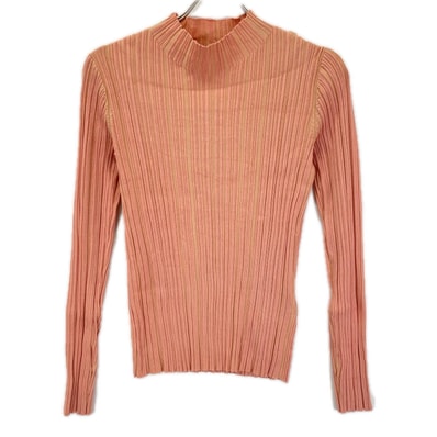 アクネ ストゥディオズ FN-WN-KNIT000335 ピンク モックネックリブニット XXS