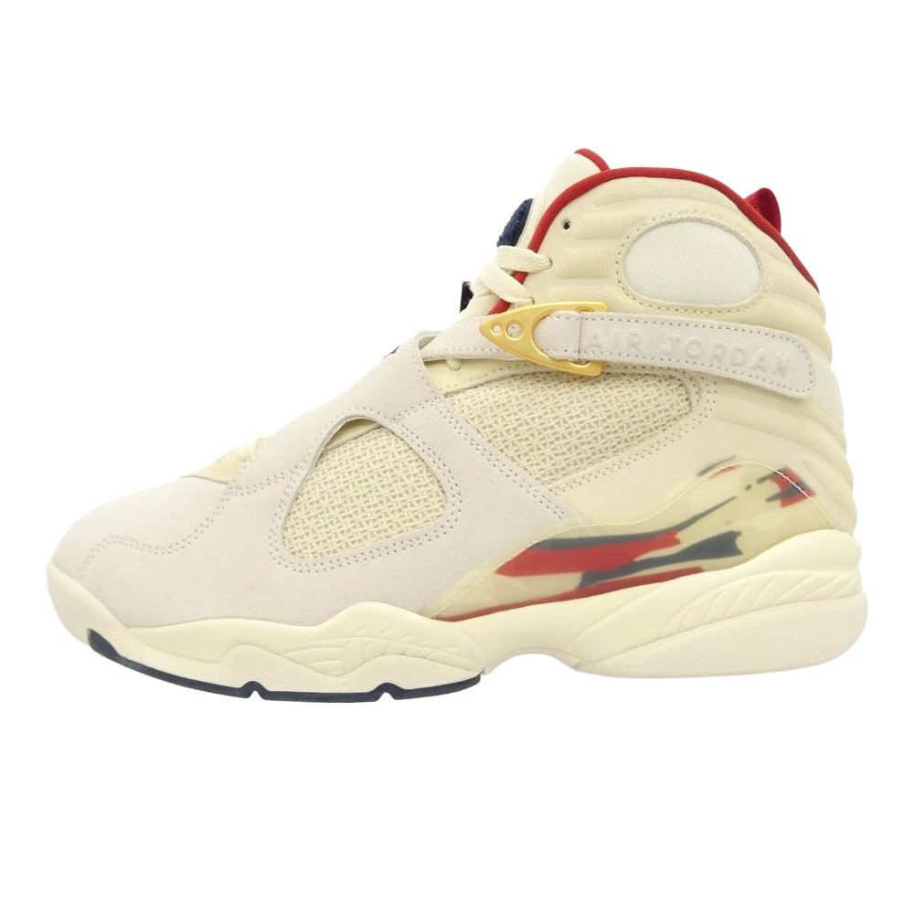 NIKE 23AW FJ2850-107 × SoleFly Air Jordan 8 Retro SP Mi Casa Es Su Casa ローカット スニーカー オフホワイト系 28.5cm【新古品】【未使用】【中古】