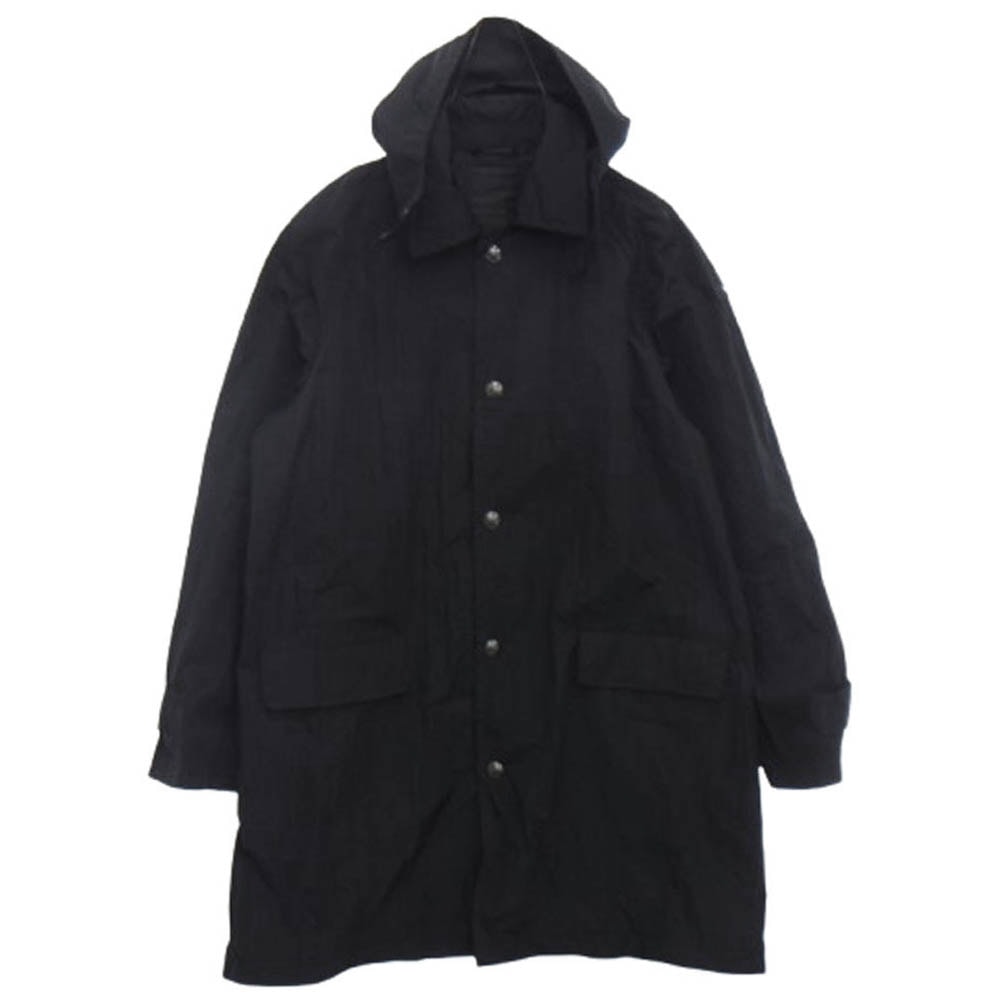 TATRAS タトラス コート MTA18S4540 Camedrio スプリングコート フーデッド ナイロンコート ブラック系 02【美品】【中古】
