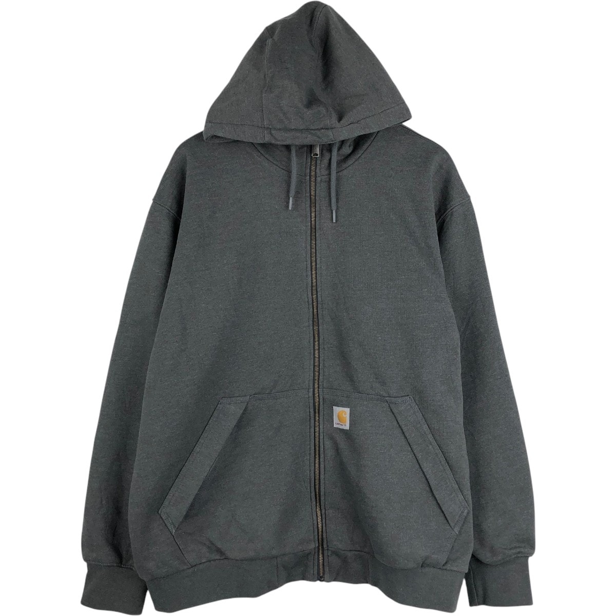 古着 カーハート Carhartt Loose Fit スウェットフルジップパーカー メンズL相当/eaa678192