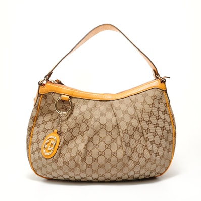 グッチ GUCCI スーキー GGキャンバス ワンショルダー ショルダーバッグ【中古】