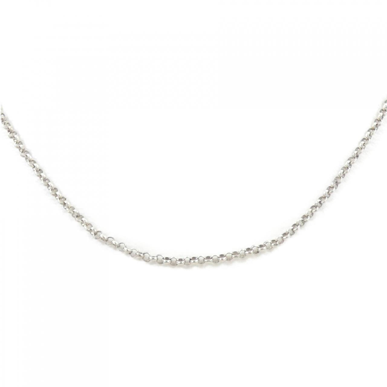 Chrome Hearts Roll Chain Necklace "Silver"