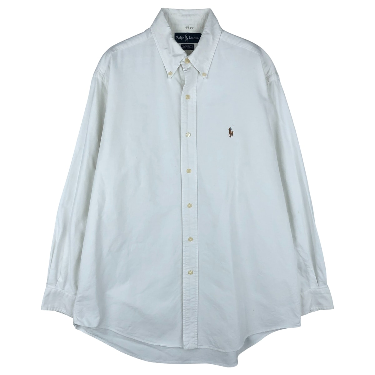 古着 ラルフローレン Ralph Lauren YARMOUTH 長袖 ボタンダウンシャツ メンズM相当/eaa610554