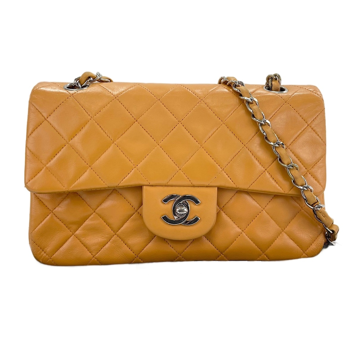 シャネル CHANEL ラムスキン マトラッセ 23 ショルダーバッグ【中古】
