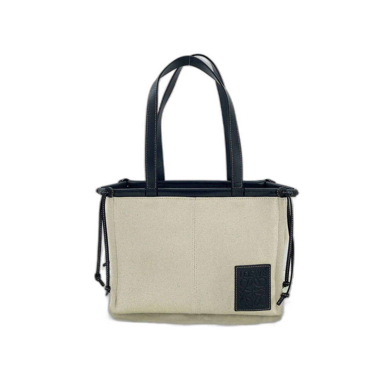 ロエベ LOEWE クッショントート トートバッグ キャンバス【中古】