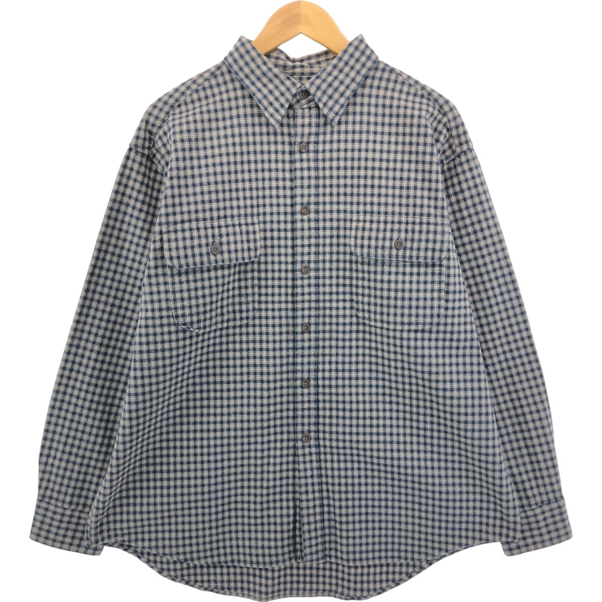 古着 90年代 ギャップ GAP オールドギャップ 長袖 フランネルチェックシャツ メンズXL相当/eaa552750