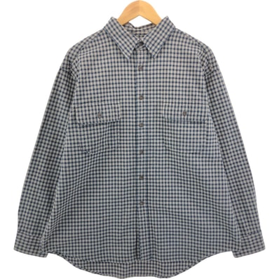 古着 90年代 ギャップ GAP オールドギャップ 長袖 フランネルチェックシャツ メンズXL相当/eaa552750