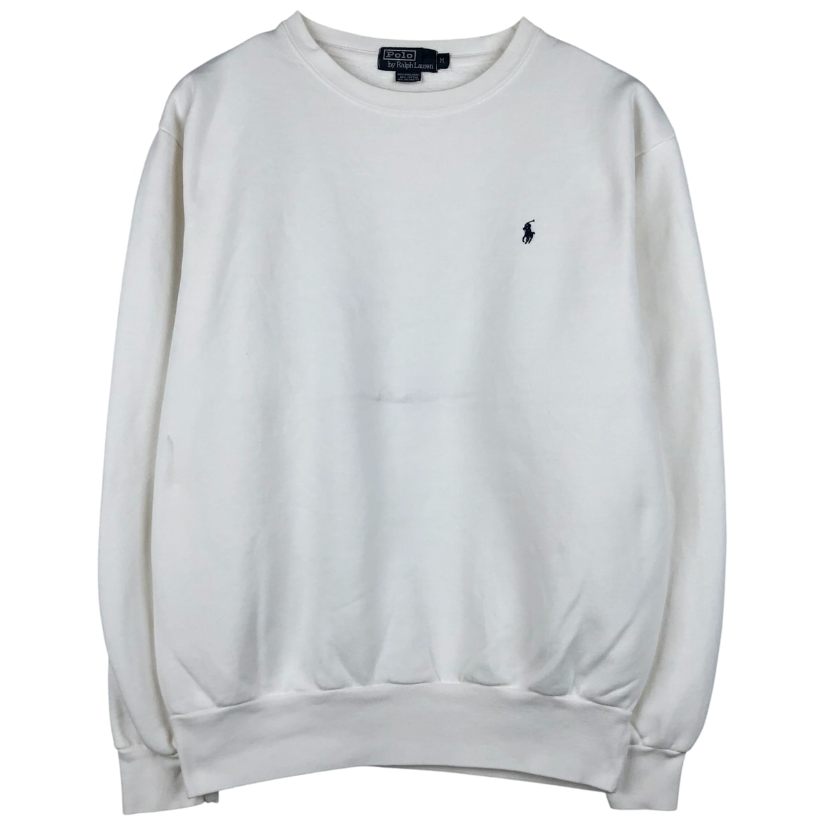 古着 ラルフローレン Ralph Lauren POLO by Ralph Lauren ワンポイントロゴスウェットシャツ トレーナー メンズM相当/eaa605179