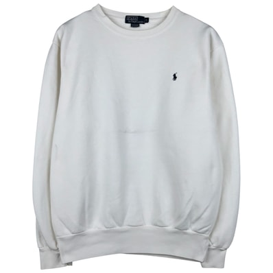 古着 ラルフローレン Ralph Lauren POLO by Ralph Lauren ワンポイントロゴスウェットシャツ トレーナー メンズM相当/eaa605179