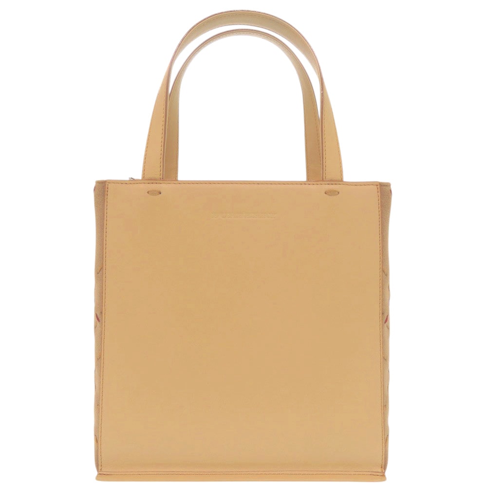 バーバリー  ロンドン ワイルドステッチ   レザー  ベージュ