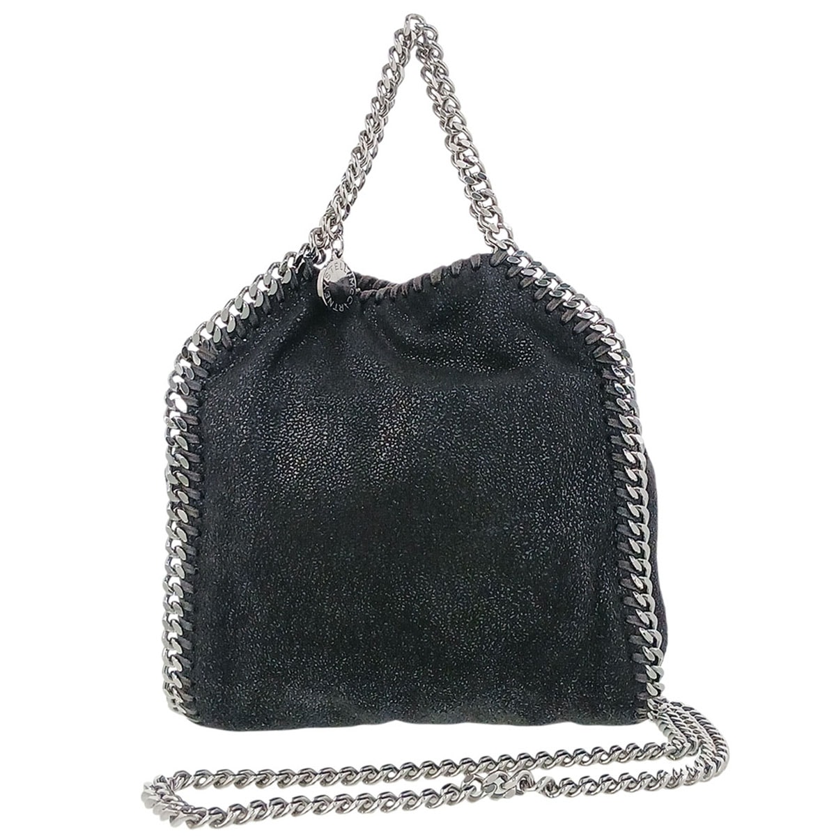 Stella McCartney ステラマッカートニー ファラベラ ミニ タイニーチェーン ショルダーバッグ 391698 合成皮革  レディース【中古】