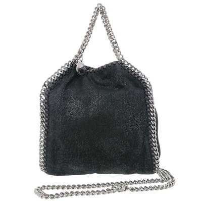 Stella McCartney ステラマッカートニー ファラベラ ミニ タイニーチェーン ショルダーバッグ 391698 合成皮革 レディース【中古】