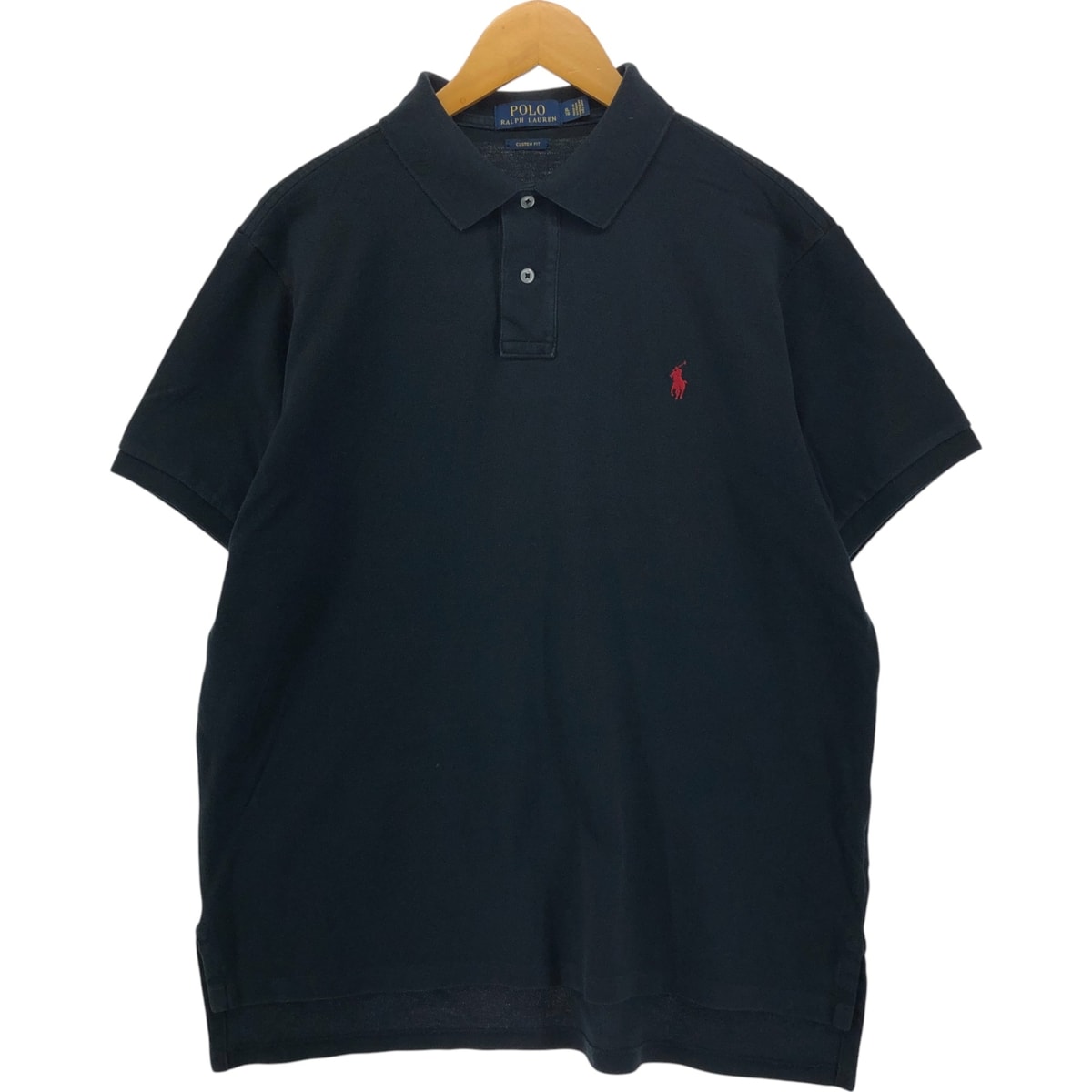 古着 ラルフローレン Ralph Lauren POLO RALPH LAUREN CUSTOM FIT 半袖 ポロシャツ メンズXL相当/eaa551575