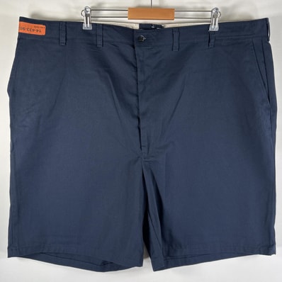 古着 レッドキャップ RED KAP ショートパンツ ワークパンツ ワークショーツ 大きいサイズ ワンポイントロゴ w52 L9 ネイビー メンズ