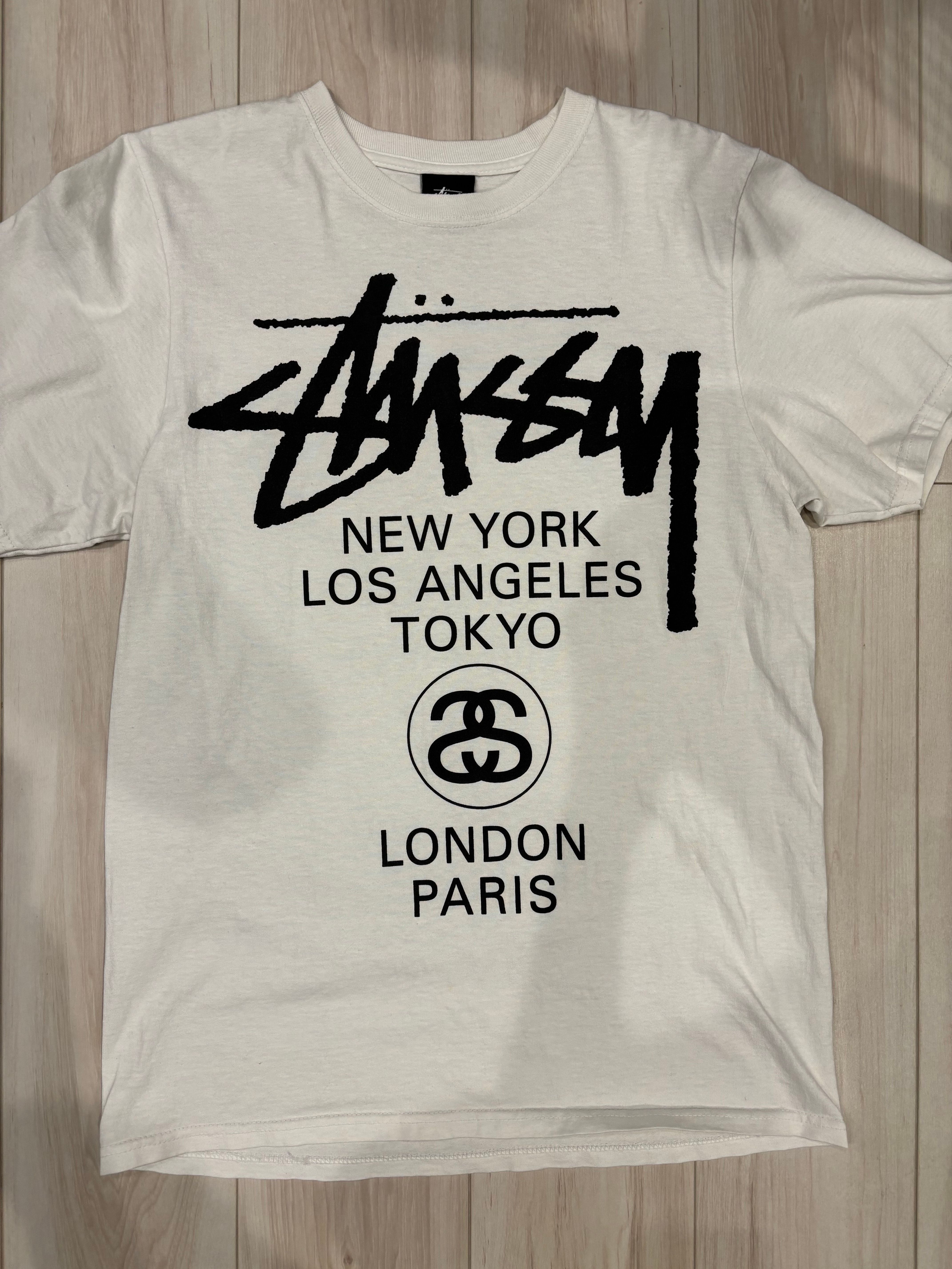 Stussy World Tour Tee "White" (24SS)