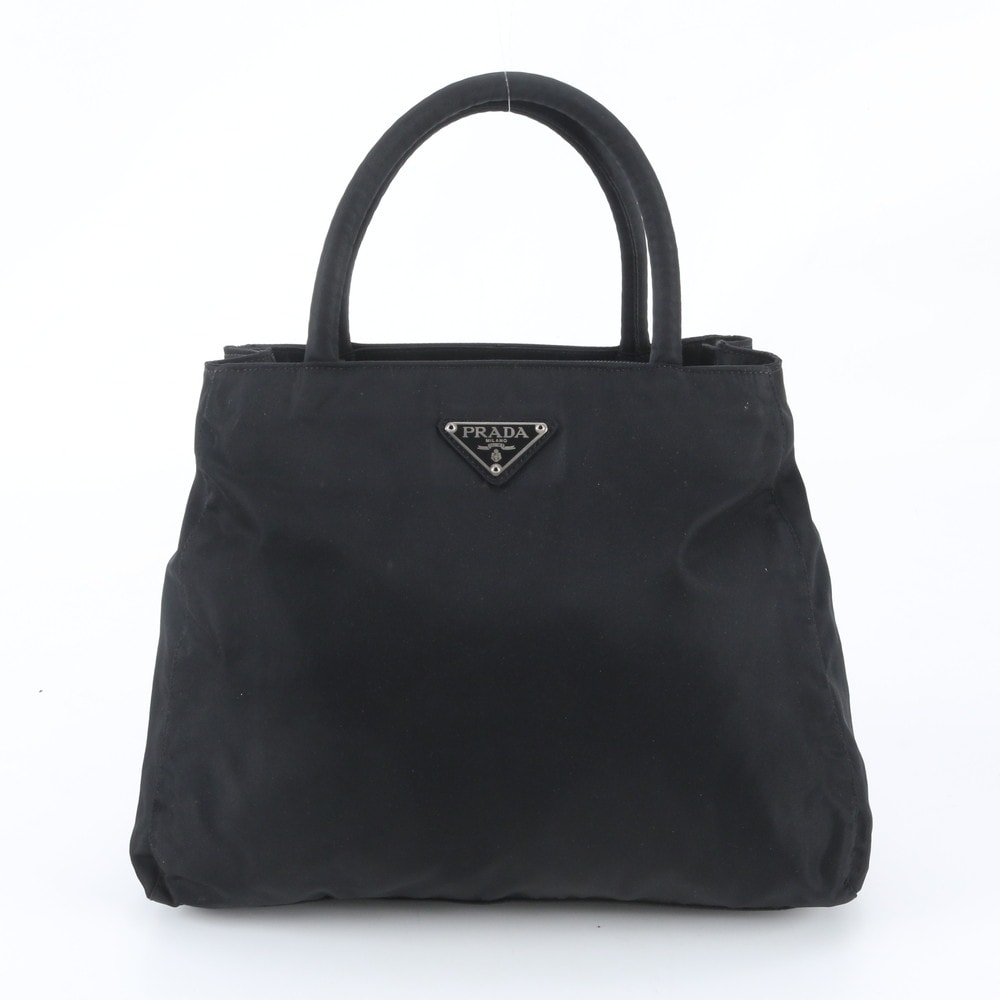 ■美品 プラダ テスート ナイロントライアングルロゴハンドバッグ