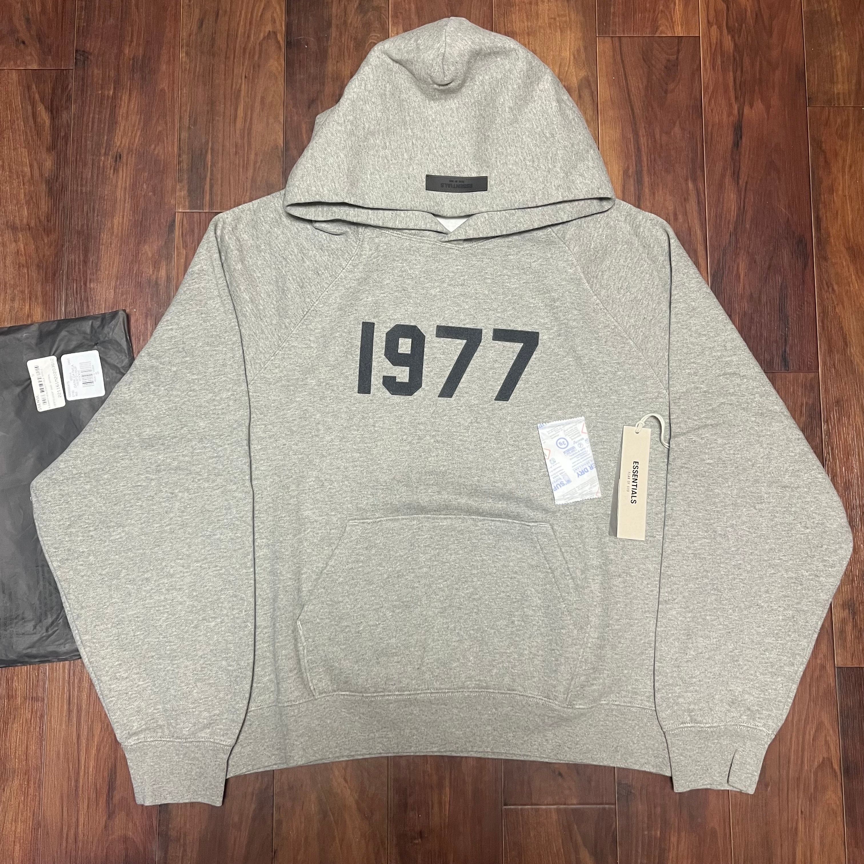 FEAR OF GOD ESSENTIALS 1977 HOODIE "Wheat"