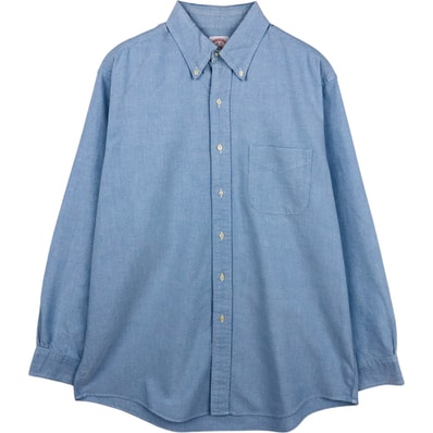 古着 ブルックスブラザーズ Brooks Brothers Est.1818 長袖 ボタンダウンシャツ メンズL相当/eaa614712