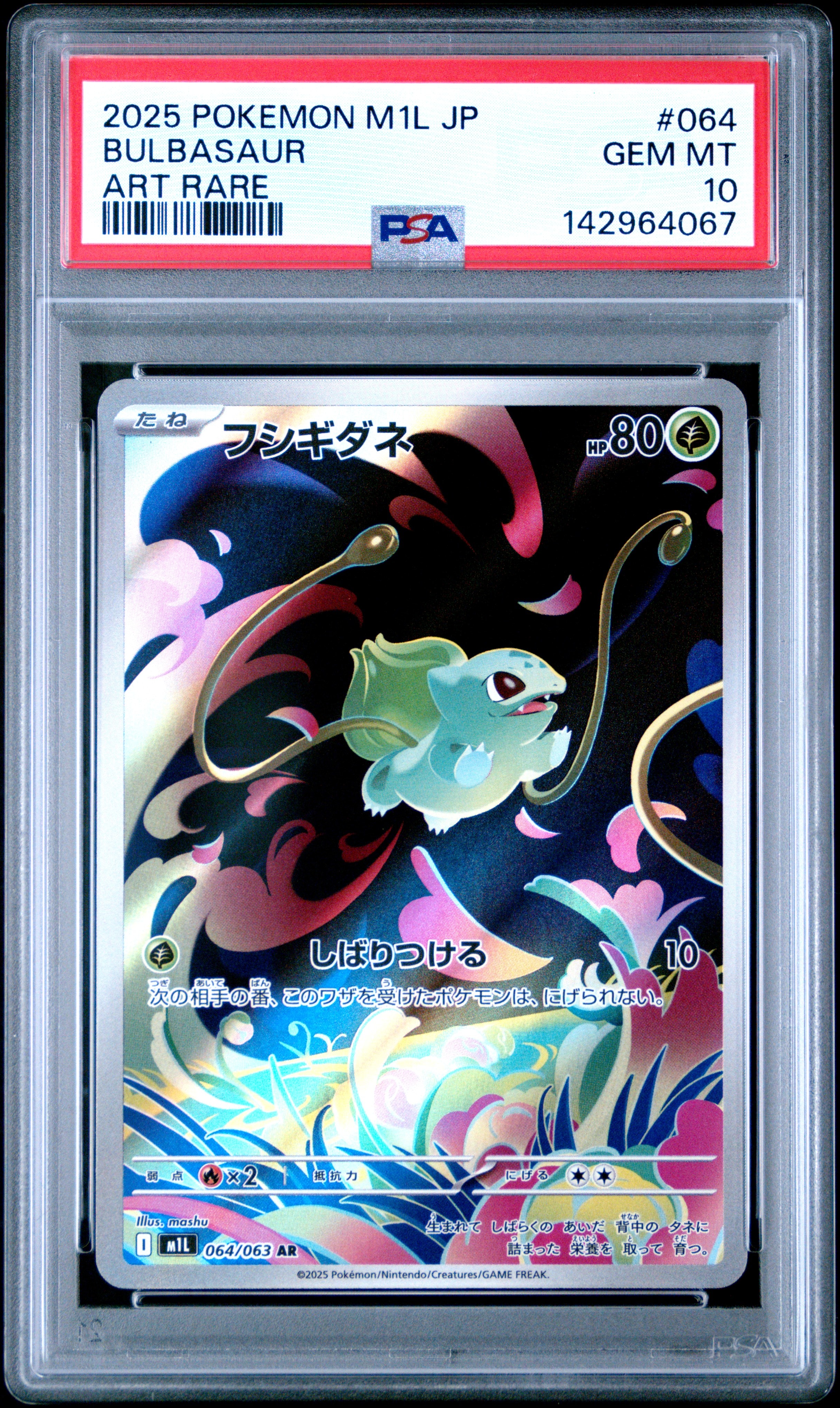 フシギダネ AR [M1L 064/063](拡張パック「メガブレイブ」)