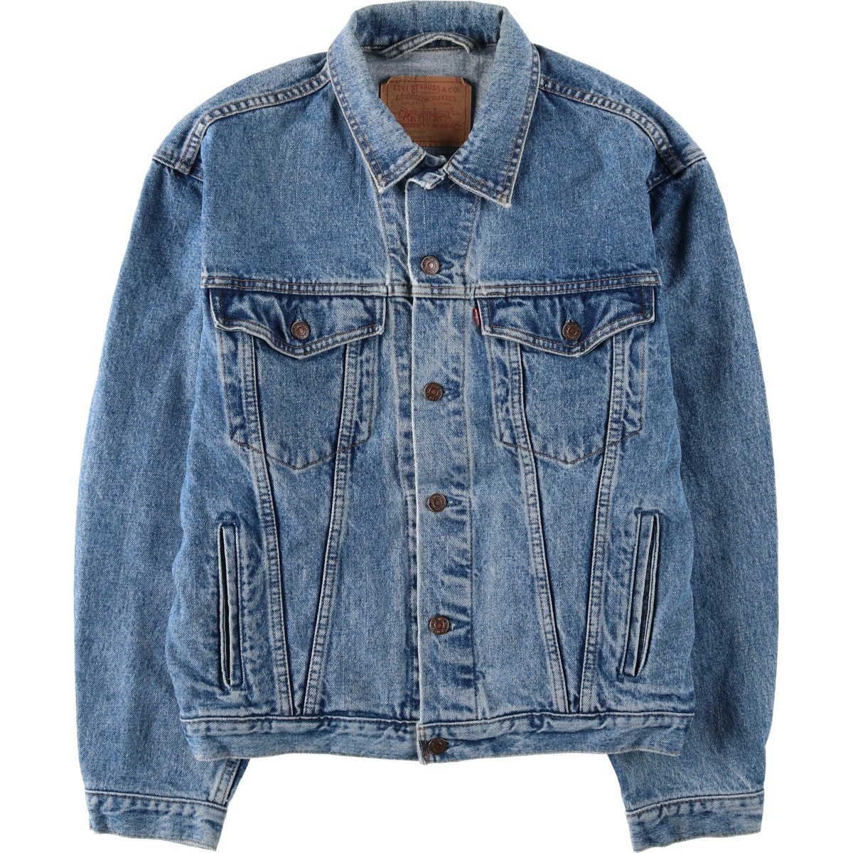 古着 90~00年代 リーバイス Levi's 75525-4891 デニムジャケット Gジャン カナダ製 メンズS相当 ヴィンテージ/eaa659528