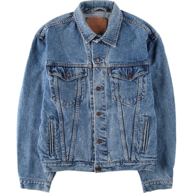 古着 90~00年代 リーバイス Levi's 75525-4891 デニムジャケット Gジャン カナダ製 メンズS相当 ヴィンテージ/eaa659528
