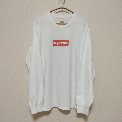 Supreme Box Logo L/S Tee "White"
