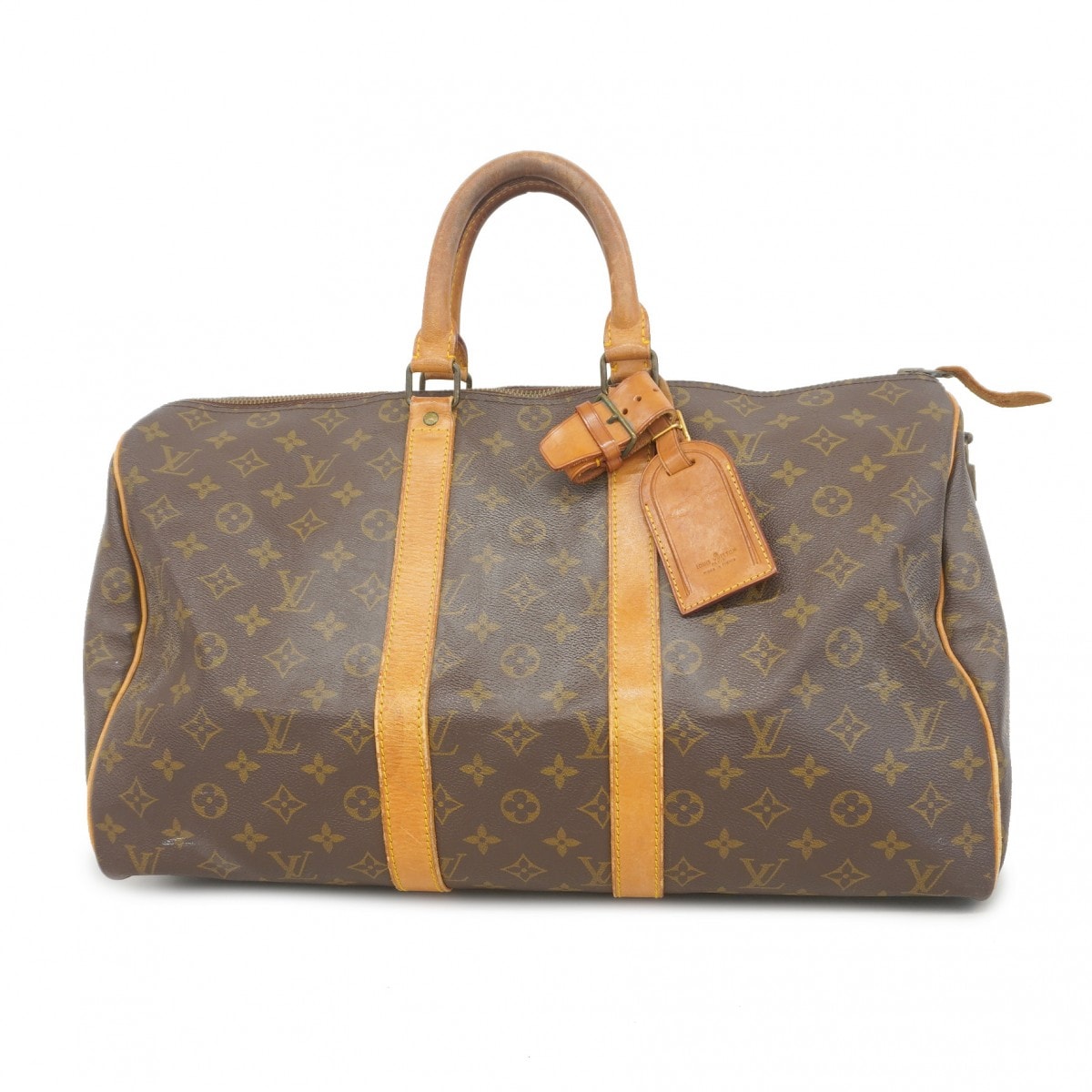 【6db0831】ルイヴィトン ボストンバッグ モノグラム キーポル45 M41428 ブラウン【中古】メンズ レディース ユニセックス