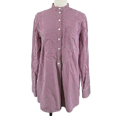 美品 セリーヌ 長袖シャツ パープル系 レディース 34