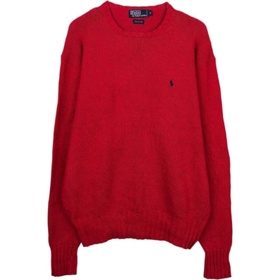古着 ラルフローレン Ralph Lauren POLO by Ralph Lauren コットンニットセーター メンズL相当/eaa672353