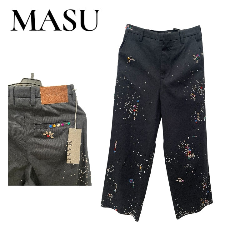 【新品】MASU 25AW GALAXY STRAIGHT TROUSERS