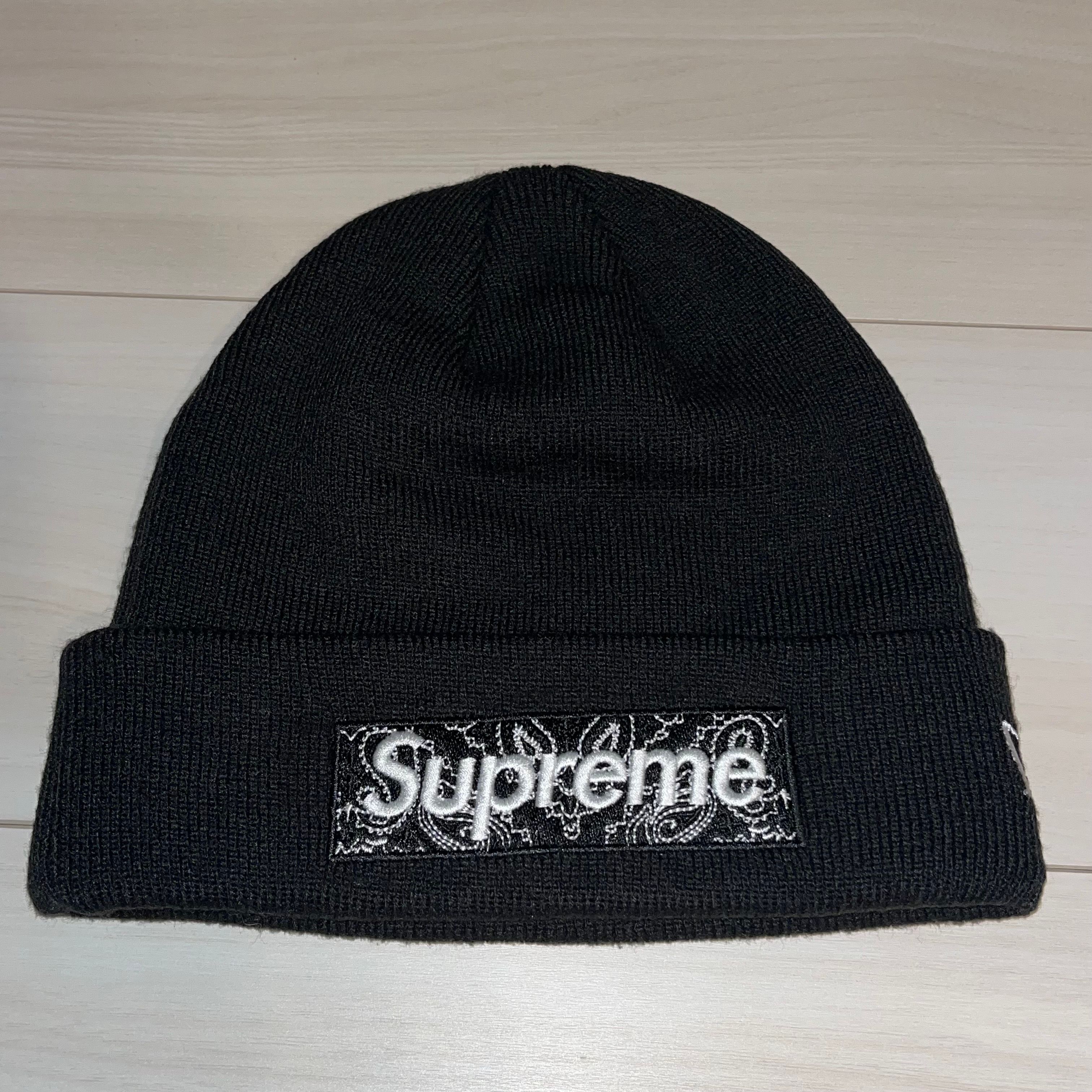 Supreme New Era® Box Logo Beanie "Black"