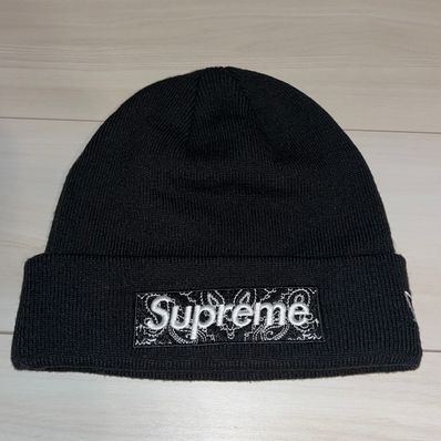 Supreme New Era® Box Logo Beanie "Black"