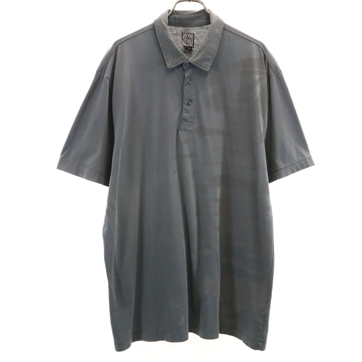 VOLCOM ボルコム 半袖 ポロシャツ XL チャコールグレー