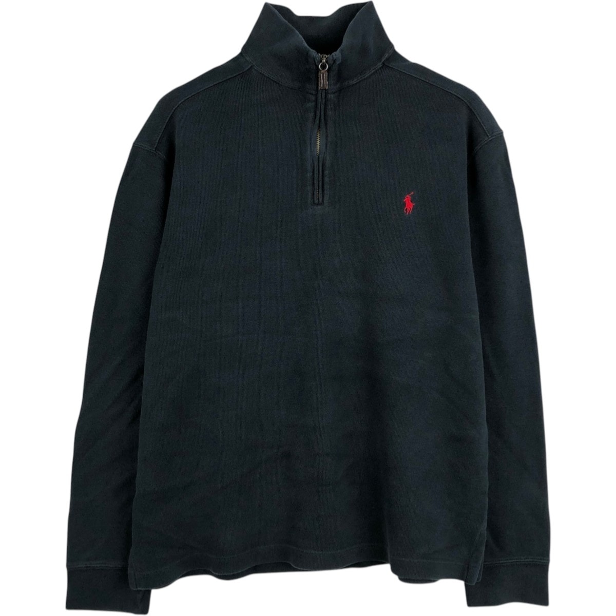 古着 ラルフローレン Ralph Lauren POLO by Ralph Lauren ハーフジップスウェットシャツ トレーナー メンズM相当/eaa676275