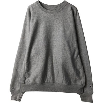 古着 00年代 チャンピオン Champion PREMIUM REVERSE WEAVE プレミアムリバースウィーブ 目無し 無地 ブランクスウェットシャツ トレーナー メンズXXL相当/eaa590192