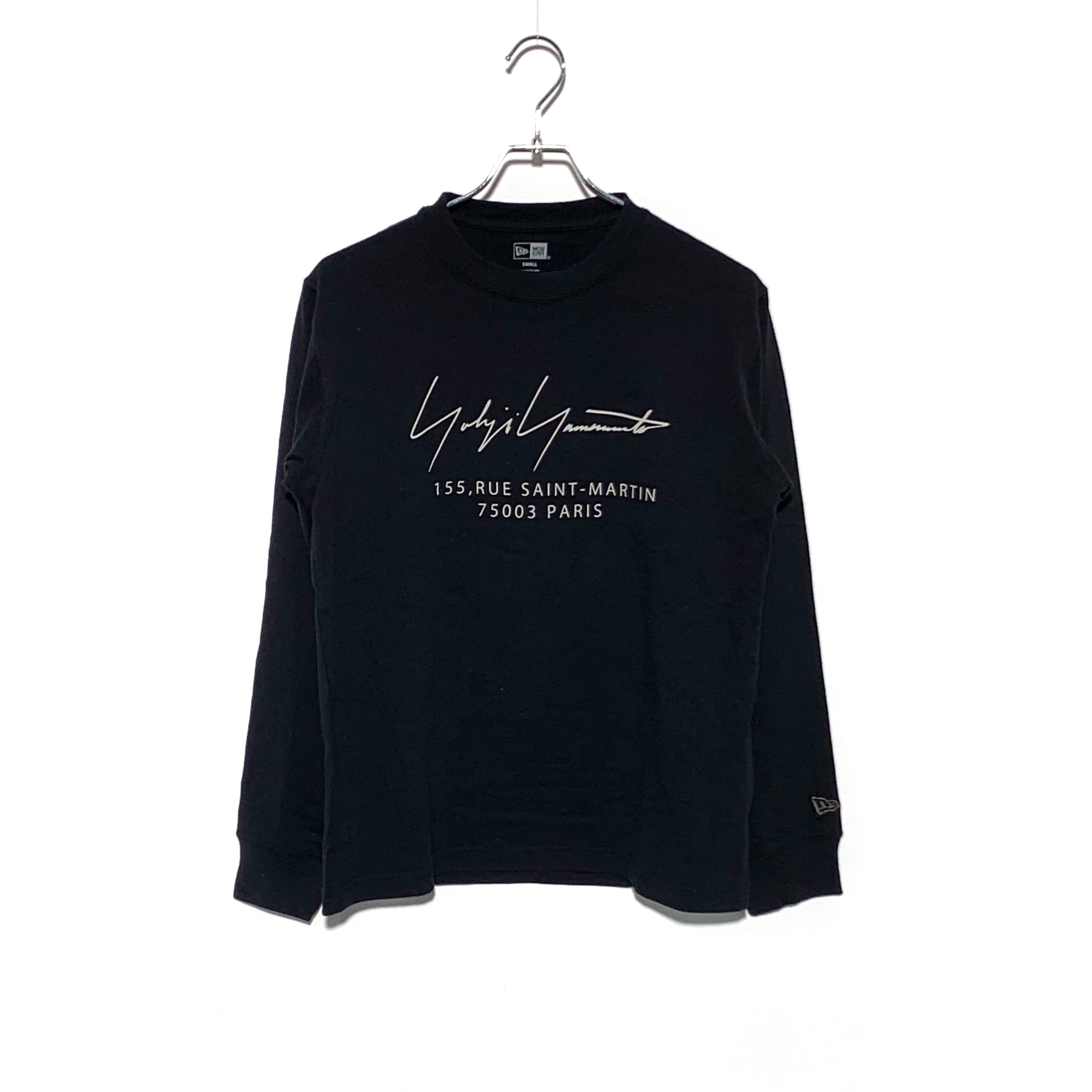 yohji yamamoto POUR HOMME x NEW ERA NEW ERA LS COTTON TEE Black
