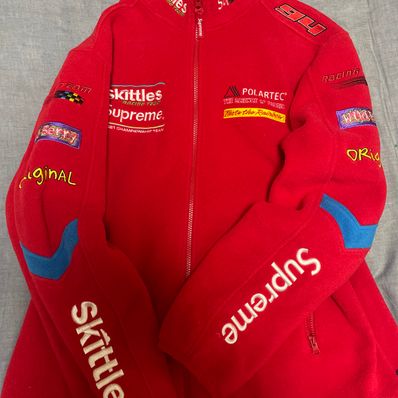 Supreme / Skittles / Polartec Jacket "Red"