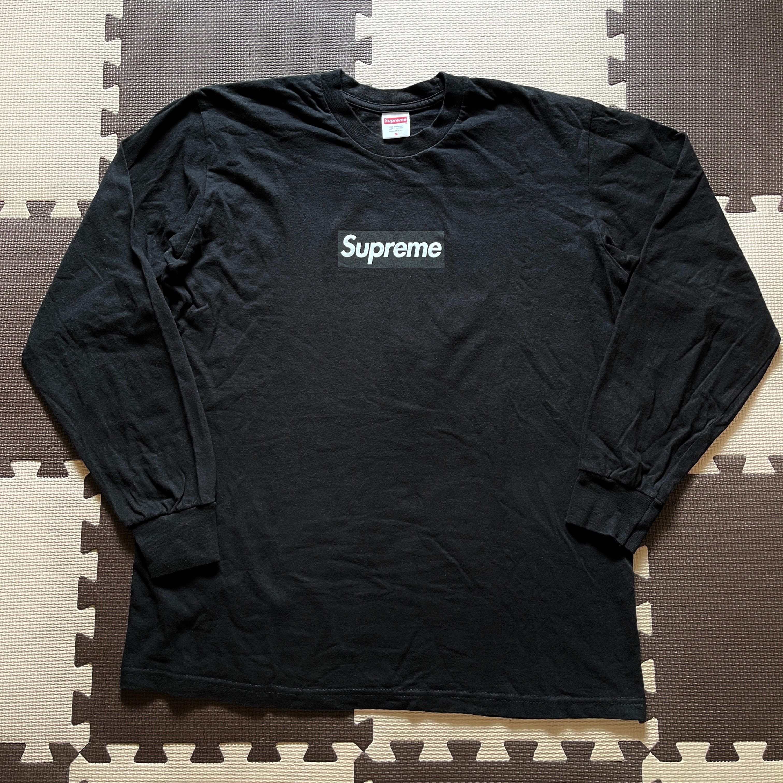 Supreme Box Logo L/S Tee "Black"