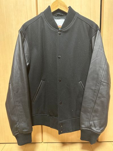 Supreme Motion Logo Varsity Jacket "Black"