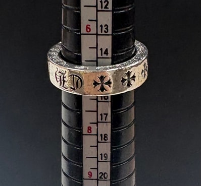 Chrome Hearts Spacer Ring 6mm CH Forever "Silver"