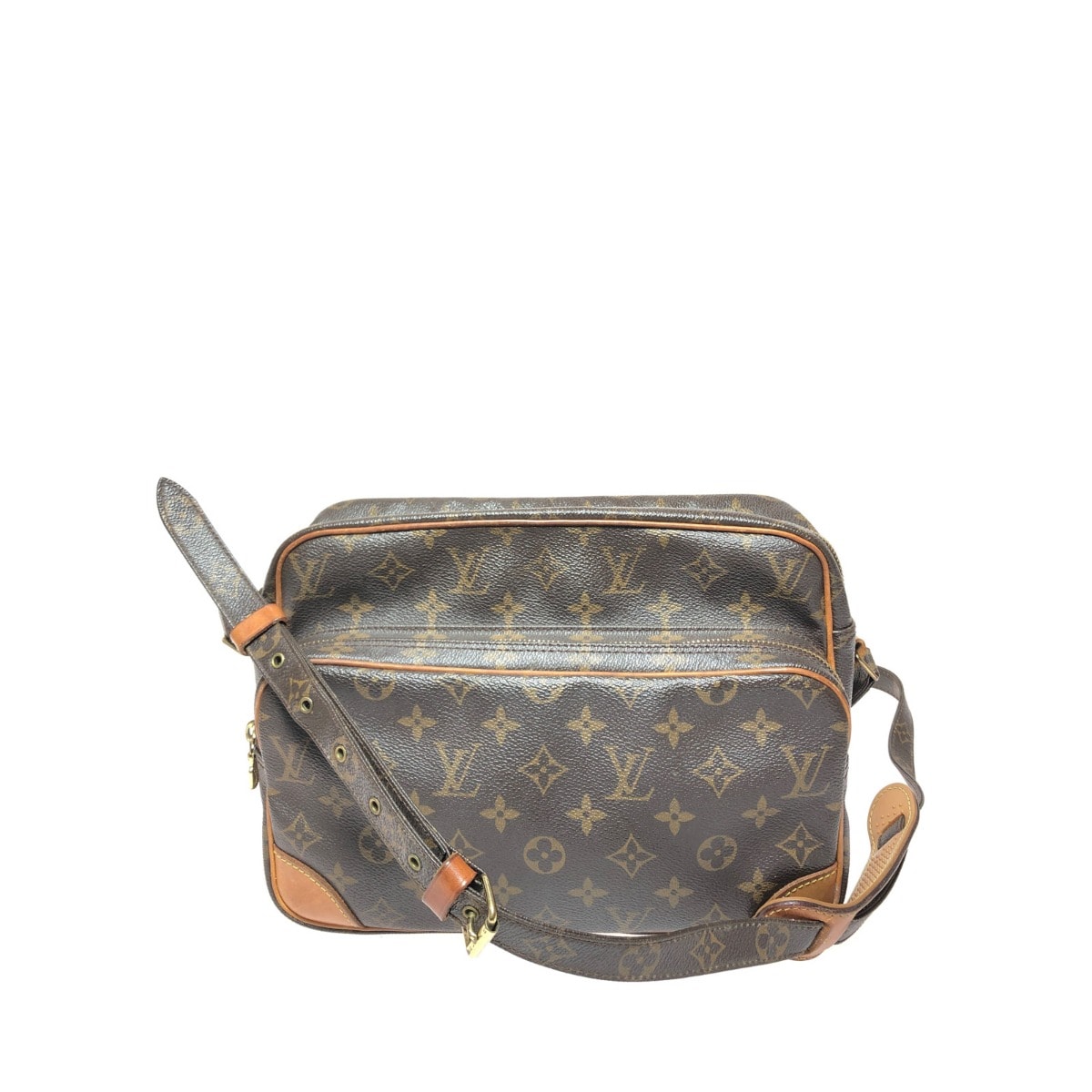 ▼▼LOUIS VUITTON ルイヴィトン ユニセックス ショルダーバッグ モノグラム ナイル M45244 ブラウン
