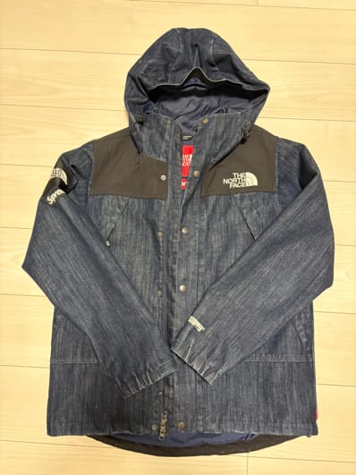 Supreme The North Face Denim Dot Shot Jacket "Denim"