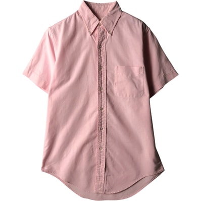 古着 ブルックスブラザーズ Brooks Brothers BROOKSGATE 半袖 ボタンダウンシャツ USA製 メンズM相当/eaa649031
