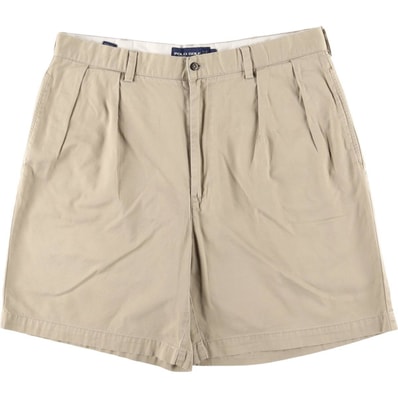 古着 ラルフローレン Ralph Lauren POLO GOLF ポロゴルフ CLASSIC GOLF SHORT ツータック チノショーツ ショートパンツ メンズw37相当/eaa576859