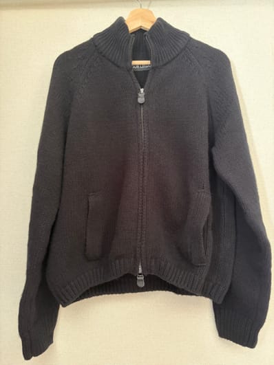 OUR LEGACY Ultra Zip Funnel Jet Black "Jet Bkack"