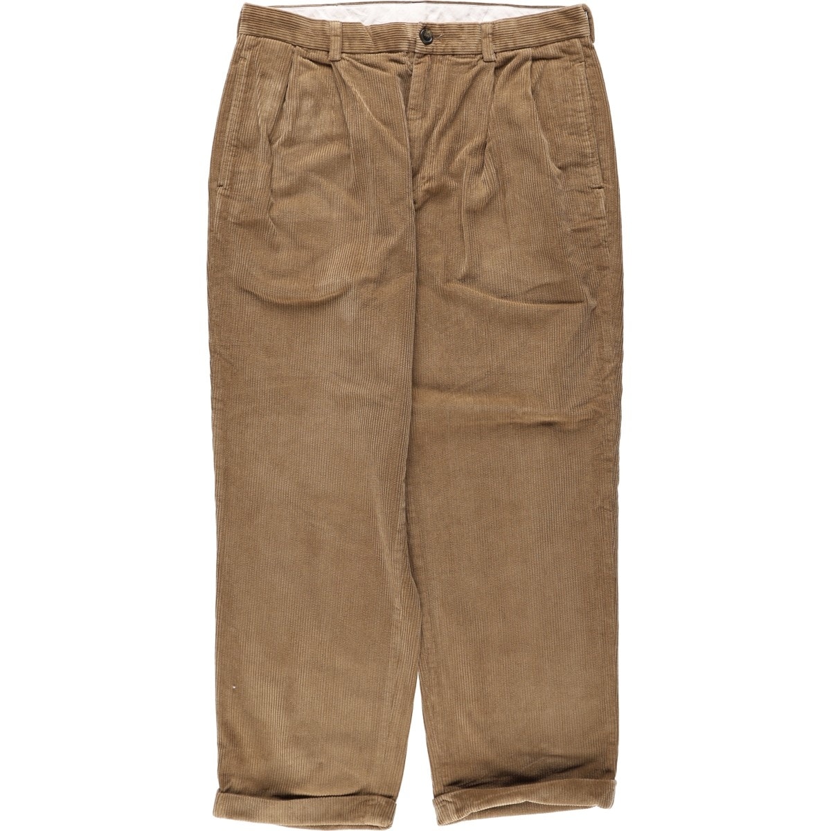 古着 ブルックスブラザーズ Brooks Brothers 346 ツータック コーデュロイパンツ メンズw34相当/eaa675042